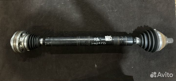 Правый привод DSG 7 Skoda Superb 2 1.8 TSI CDA