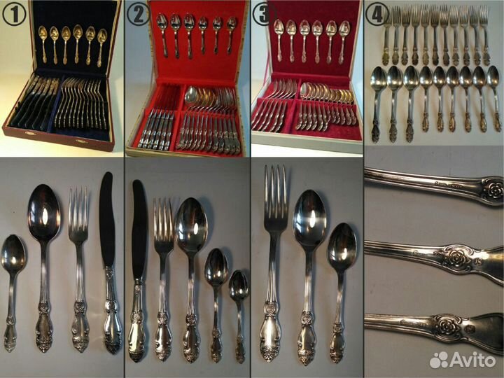 Мильхировые столовые приборы 