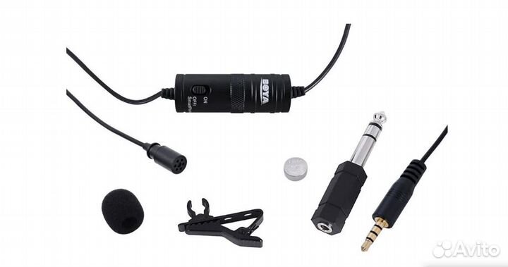 Микрофон петличный boya BY-MM1