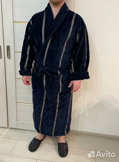 Мужской махровый халат