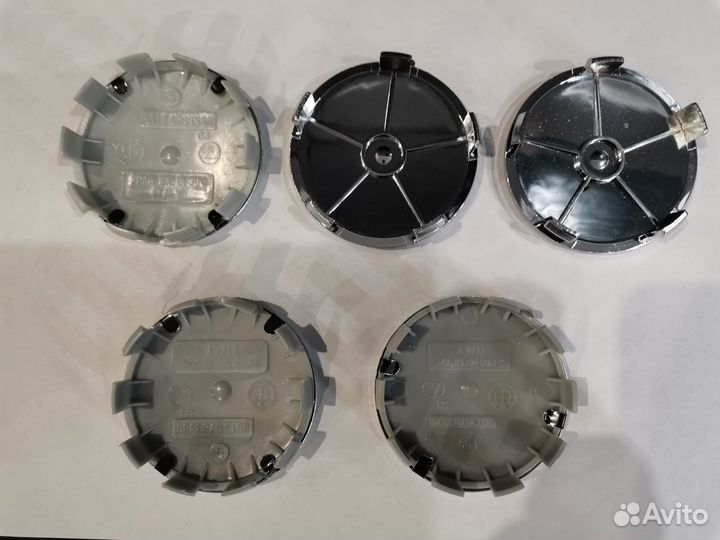 Комплект колпачков, эмблем на колеса BMW