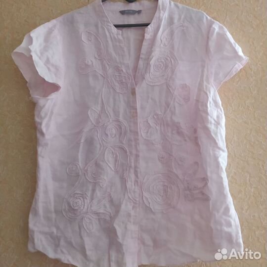 Блузка женская лен размер 50-52 Италия