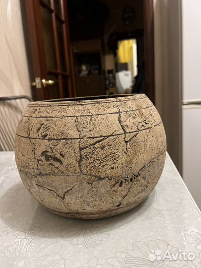 Горшок керамический кашпо