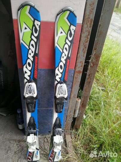 Горные лыжи детские 100