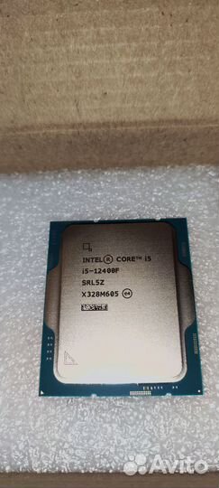 Процессор Intel core i5 12400f