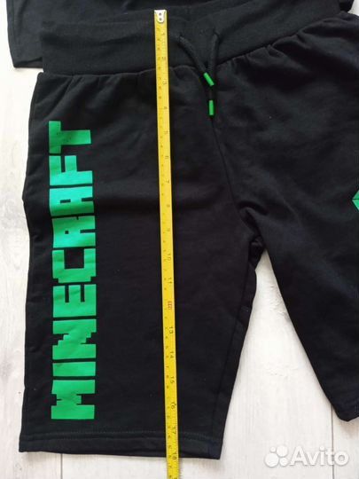 Костюм minecraft - шорты и футболка для мальчика