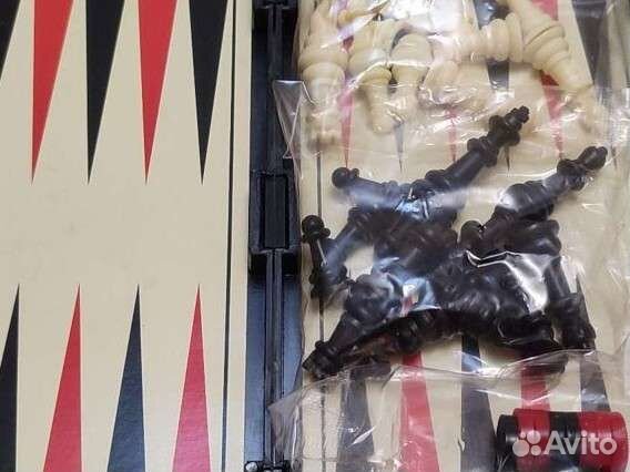 Шахматы нарды шашки 3 в 1