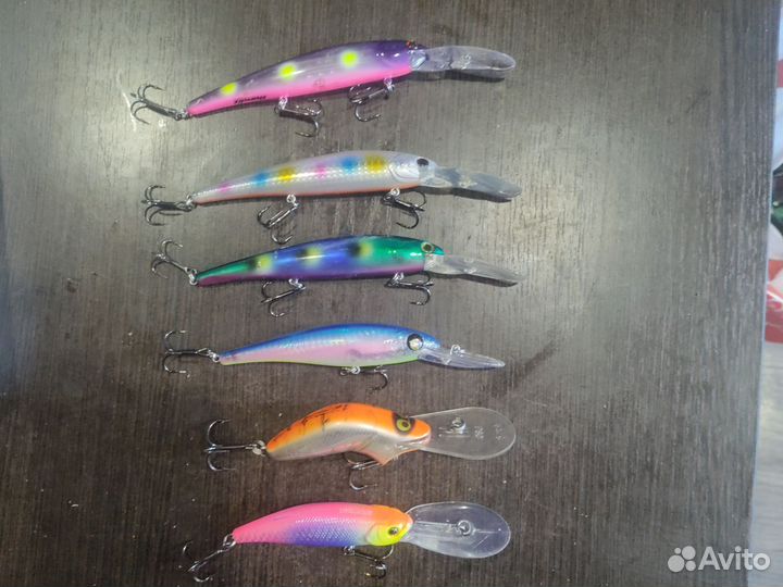 Воблеры для троллинга бу
