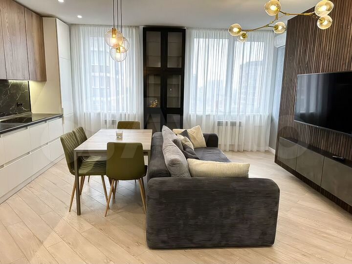 2-к. квартира, 63,1 м², 12/18 эт.