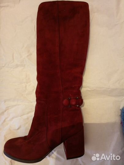 Сапоги женские натуральная кожа 36 37