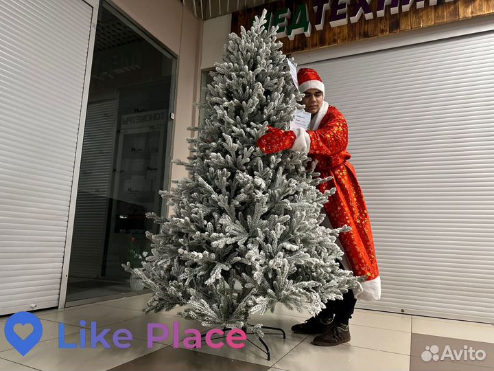 Литая елка новая с чеком