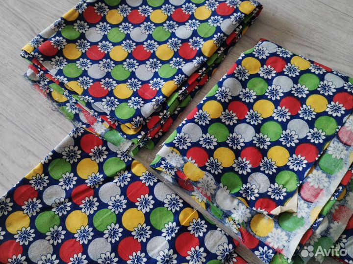 Ситец постельное скатерть СССР