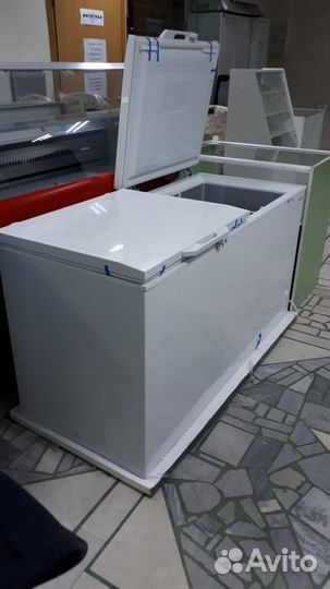 Морозильный ларь Aucma BD-446 с двумя крышками