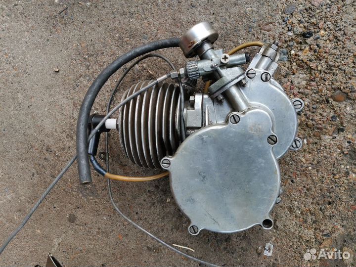 Ретро мотовелодвигатель Д-4 (д4, Д4), СССР