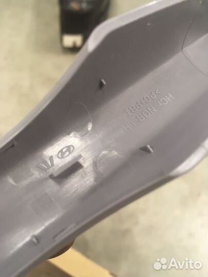 Накладка водительской ручки hyundai solaris 2