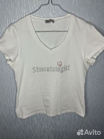 Футболка stomatologist стоматолог dentist