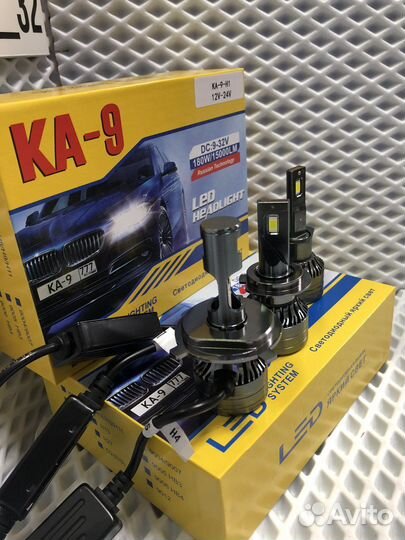 Светодиодные лампочки Led лампы Н7 Н4 Н1