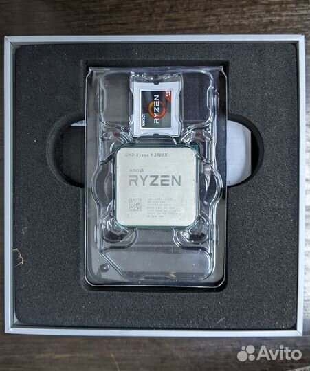 Amd ryzen 9 3900X 12 ядер (24 потока) AM4 BOX