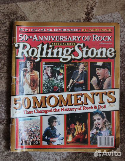 Rolling Stone на английском. Юбилейный 50 лет року