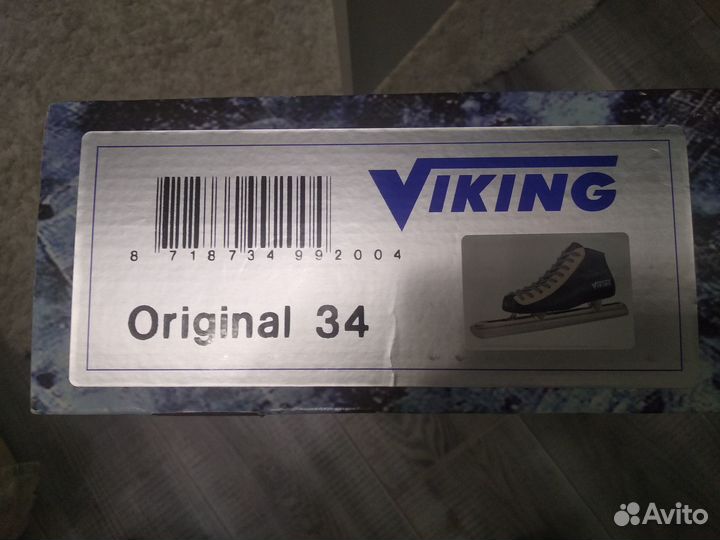 Конькобежные коньки viking