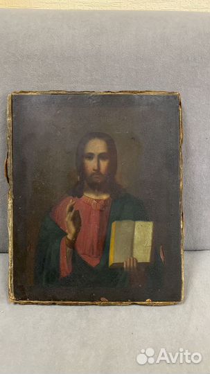 Икона Спаситель 19 век