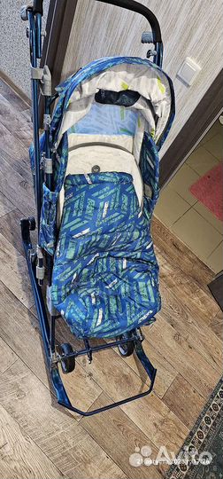 Сани коляска детские