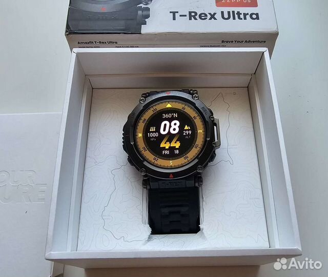 Премиум часы Xiaomi Amazfit T-Rex Ultra, гарантия