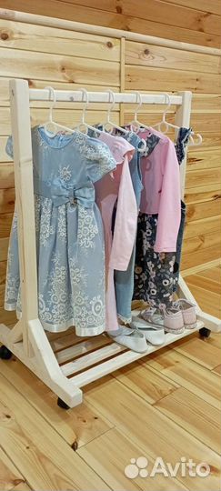 Вешалка напольная дерево новая