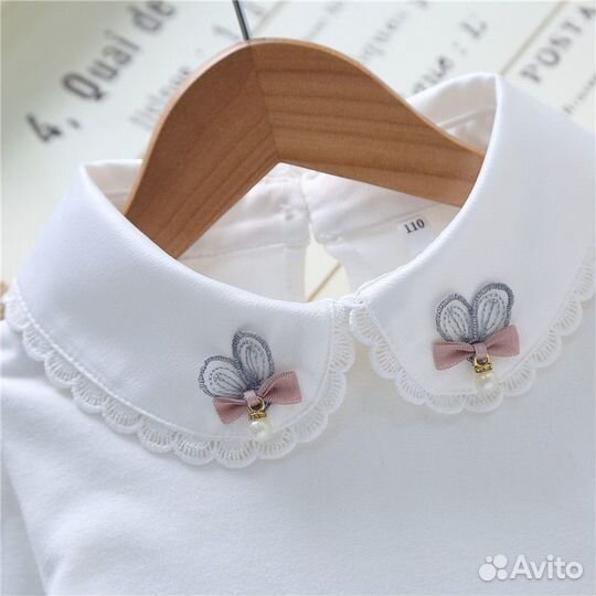 Блузка школьная для девочки 150