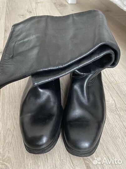 Хромовые сапоги СССР