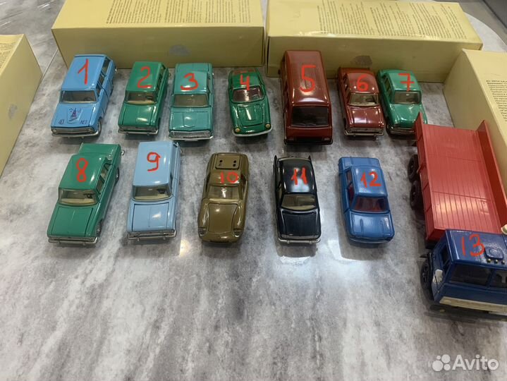 Коллекционные машинки СССР