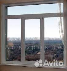 Окно пвх четырехстворчатое 2600*1460