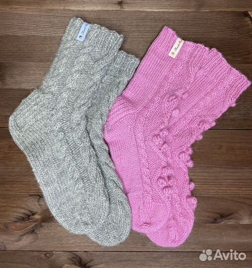 Носки вязаные