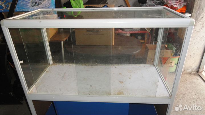 Витрина клетка-для животных 105х85х42 см.-стекло