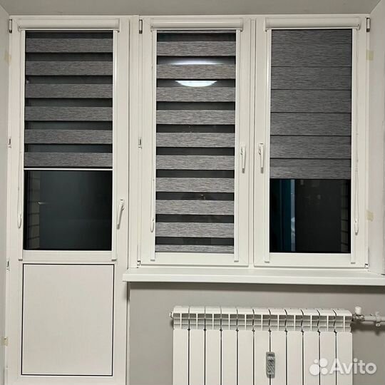 Рулонные шторы кассетные