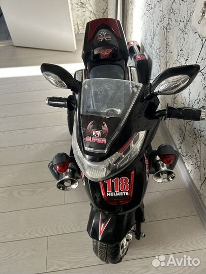 Детский электромобиль мотоцикл