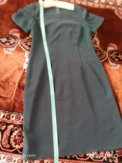 Платье зелёного цвета 44-46 размер