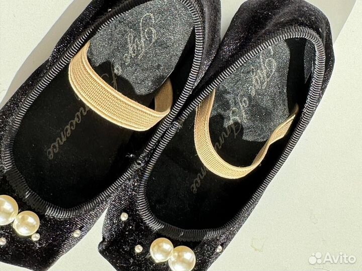 Балетки чёрные Age of Innocence 14см, 22р