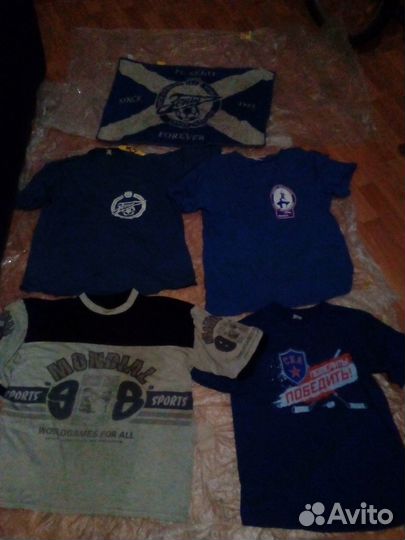 Набор фанатских спорт-футболок и полотенце Зенит