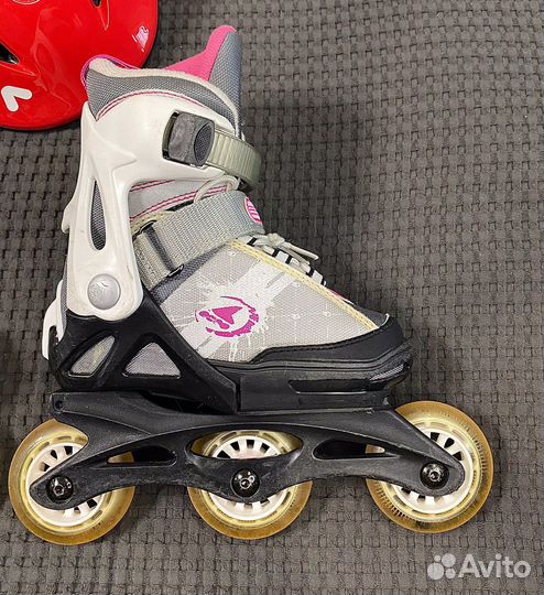 Ролики детские rollerblade с экипировкой