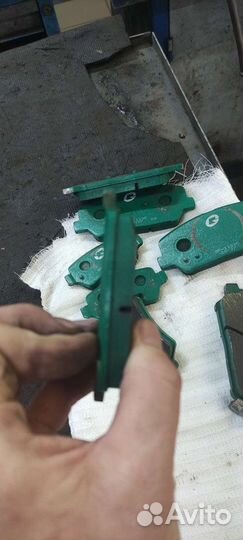 Колодки задние kia ceed 2 поколение комплект