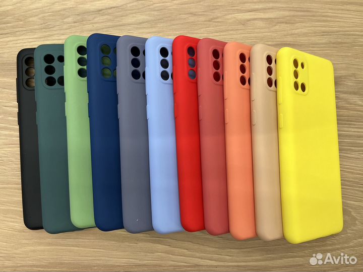 Чехол силиконовый на Samsung A31