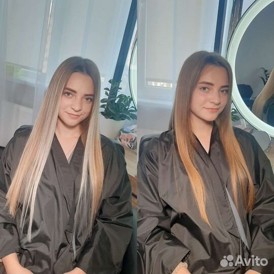 Капсульное наращивание волос