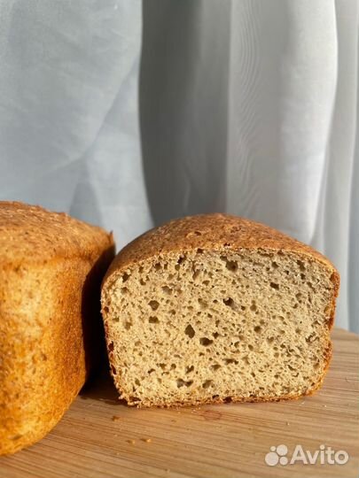 Безглютеновый хлеб на закваске