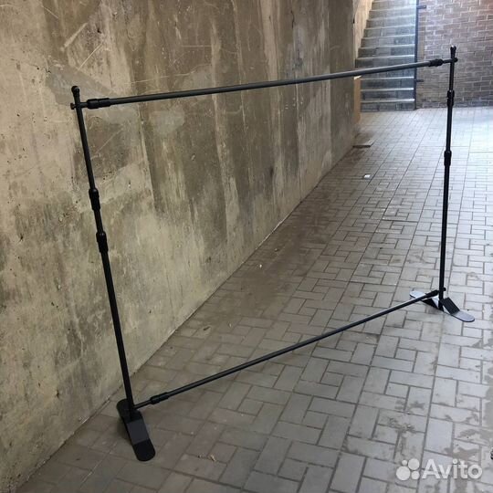 Держатель фона 2.6x3.3 м, мобильный