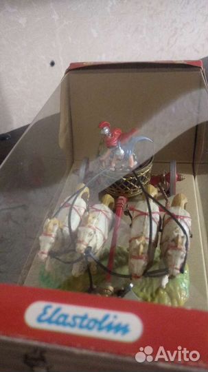 Римская квадрига Elastolin