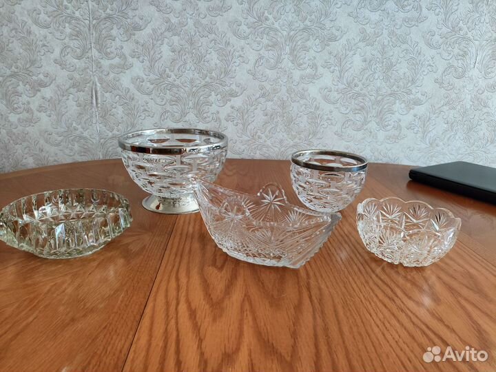 Ваза хрустальная СССР