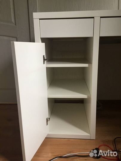 Стол письменный IKEA mikke белый