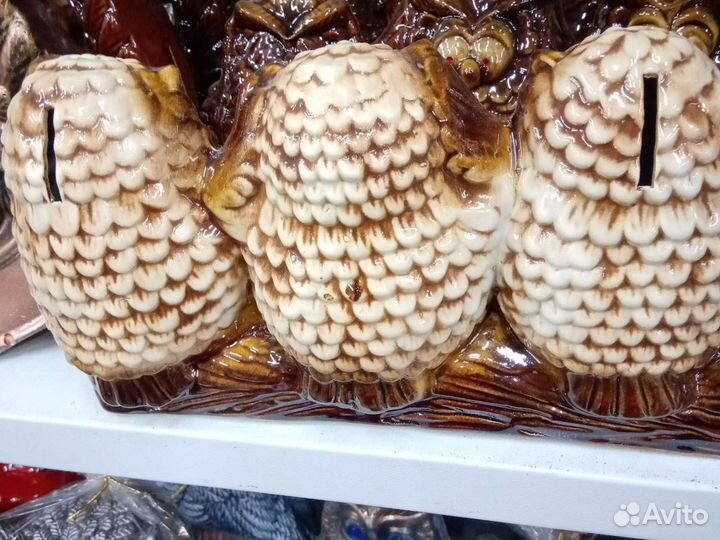 Копилка совы (не вижу-не слышу-не скажу)