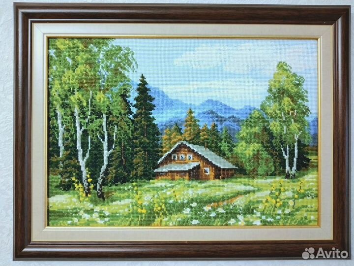 Вышивка крестом пейзажи